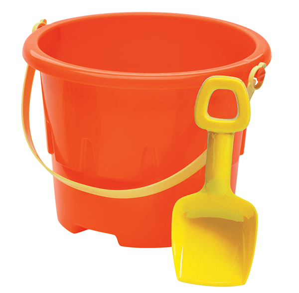 8 Inch Beach Sand Pails and Shovels - Includes 3 Sand Shovels and 3 Pa –  Madzee