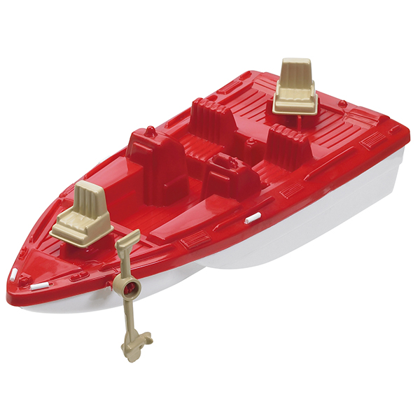 American Plastic Toys Deep Sea Fishing Boat Toy Vintage Bath Elf